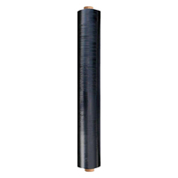 Film de paillage agricole SERNZO 30 microns LDPE noir, rouleaux de plastique pour légumes, moulage par soufflage, longue durée de vie, 0,5 m-20 m