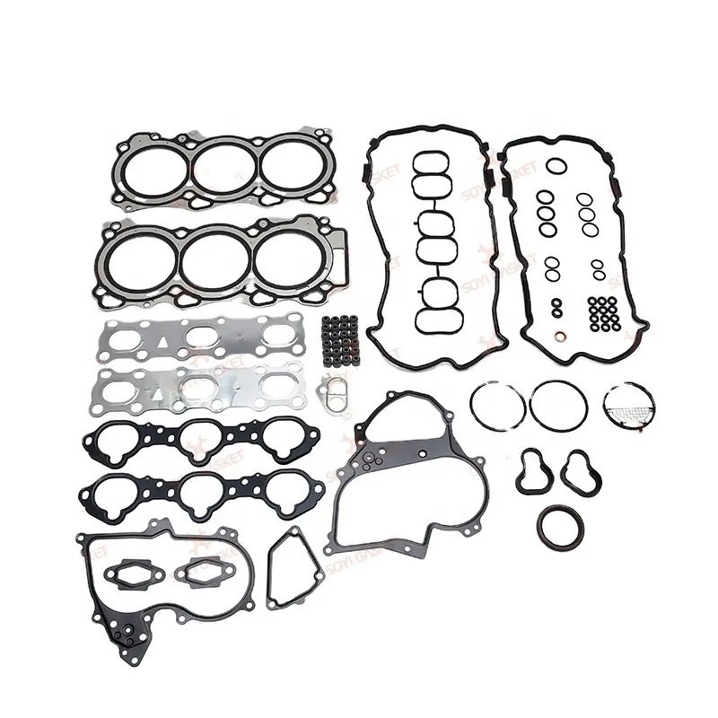 Revisie Pakking Voor Nissan VQ35-NEW Oem A0A01-JK20B Motor Revisie Full Set Cilinderkoppakking Auto Motor Onderdelen