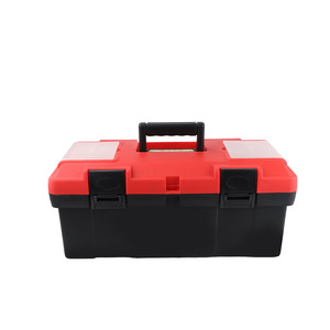 Portable Plastic Toolbox Extra Large 100l Capacity Flip Top With <b>Tool</b> Tray Household <b>Storage</b> <b>Box</b> - Product Image 3