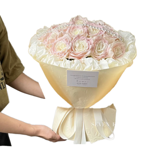 Embossed Rose Stereo Embossed Plastic <b>Flower</b> Wrapping Gift <b>Box</b> Gift Plastic Handmade DIY <b>Bouquet</b> Waterproof Styling Paper - Product Image 1
