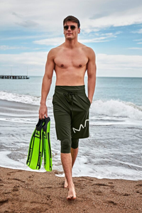 Pantaloncini da Corsa 2 in 1 per Uomo, Leggeri, da Allenamento, con Leggings Interni - Product Image 6