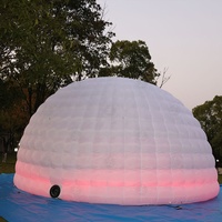 Dôme Gonflable Lumineux pour Glamping – Tente Gonflable pour Événements et Visites Nocturnes