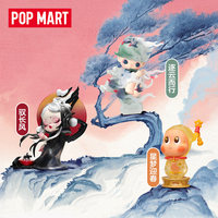 Caja Sorpresa Oficial POPMART LABUBUU Golden Gallop Series - Set Sellado de 12 Piezas, Colgante de Peluche de PVC Original, Caja Misteriosa al por Mayor