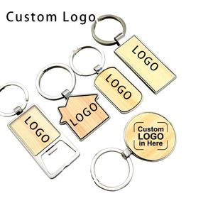 Llaveros de Madera Personalizados con Logotipo, Cadena de Madera de Haya para Grabado Láser, Forma de Casa o Corazón - Product Image 6
