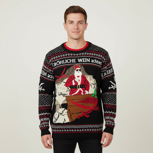 Custom FNJIA <strong>Xmas</strong> Family Matching Branded Holiday Hombre Knitted <strong>Jumper</strong> Fashion <strong>Men'S</strong> Ugly Christmas Sweaters - Product Image 1