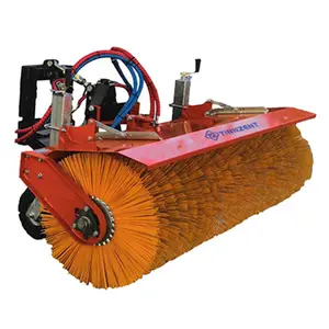 Hydraulic Steering Loader Snow Plows Roller Brush Snow Removal Vehicle Winter Swlt Series Four Wheel Snow Clearing Vehicle