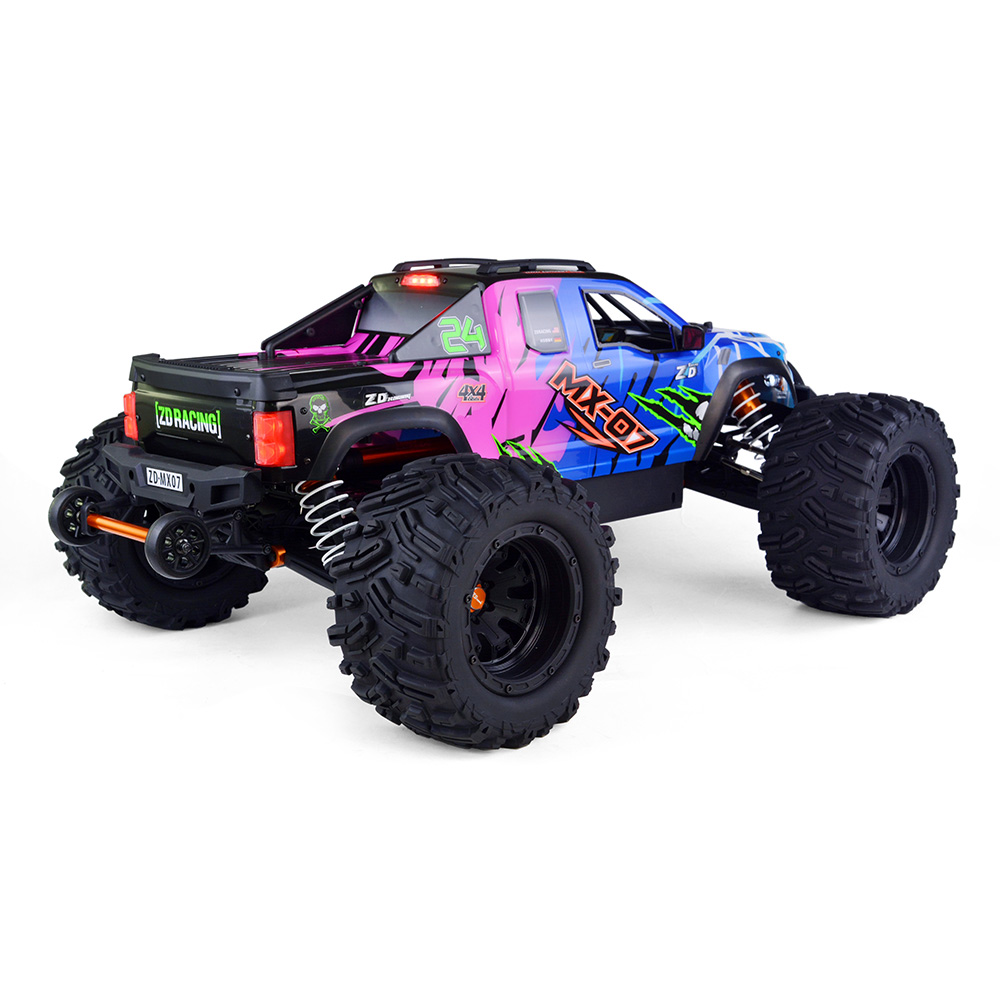 ZDレーシングMX-07 RCカー150A 160A ESC 4WDブラシレスオフ