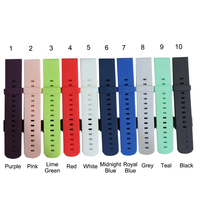 Convient aux montres Huami Mi Band Youth Edition, bracelet de sport universel en silicone de 20 mm, respectueux de la peau, ajustement universel