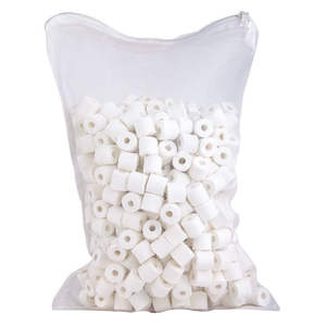 Anneaux en céramique pour filtre d'<span class=keywords><strong>aquarium</strong></span>, média filtrant biologique en céramique pour bassin, anneaux en céramique biologiques pour filtre <span class=keywords><strong>de</strong></span> réservoir <span class=keywords><strong>de</strong></span> poissons - Product Image 1
