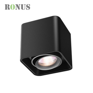 Foco <span class=keywords><strong>LED</strong></span> <span class=keywords><strong>Rectangular</strong></span> de Techo de 9W, Ajustable, 7W, COB, Cuadrado, de <span class=keywords><strong>Superficie</strong></span> - Product Image 4