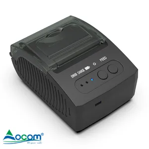 OCPP-M15 OCOM Printer terkecil Printer 58MM, Printer penerimaan nirkabel portabel, Printer Mini Pos termal untuk Windows Android IOS