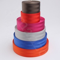 Ruban de ceinture de sécurité en nylon teint de haute qualité 48 mm 1,3 mm d'épaisseur, écologique, 5 lignes, ruban Liman pour sacs et vêtements, vente en gros en usine