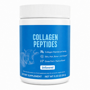 Polvere di Peptidi di Collagene Bovino da Bovini Alimentati a Erba, <span class=keywords><strong>Integratore</strong></span> di Collagene Idrolizzato <span class=keywords><strong>per</strong></span> Pelle, Capelli, Unghie e <span class=keywords><strong>Articolazioni</strong></span>, OEM, Ingrosso - Product Image 1