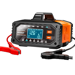Nuevo Producto: Cargador de Batería de 12V 24V, 20A, Carga Rápida Automática, Corriente Ajustable, Universal, para Baterías de Coche Lifepo4, Gel, AGM - Product Image 4