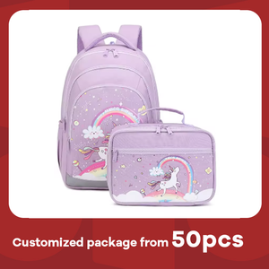 <span class=keywords><strong>Sac</strong></span> à <span class=keywords><strong>dos</strong></span> scolaire pour filles Anivia 2026 personnalisé, imperméable, tendance, motif de dessin animé de <span class=keywords><strong>licorne</strong></span>, ensembles de sacs à <span class=keywords><strong>dos</strong></span> pour enfants - Product Image 2