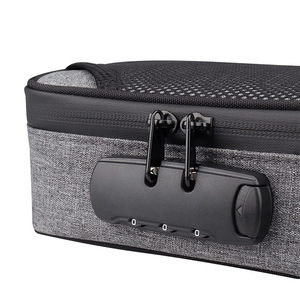 Nuevo Diseño 2025 Contenedor Doble Grande para Almacenamiento, Estuche de Malla a Prueba de Olores con Combinación de Forro de Carbón, Bolsa Hermética para Almacenamiento de Piezas - Product Image 3