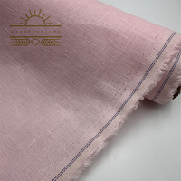 RIGU Textiles Enzymed Stone Washed French Linen Vichy Check 100% Rouleau de tissu de lin italien en ligne