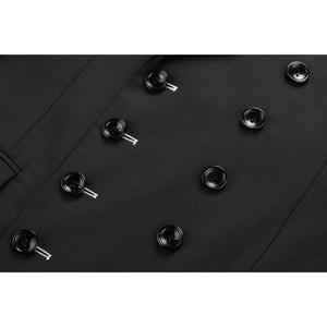 Nuovo abito Slim doppiopetto da <span class=keywords><strong>uomo</strong></span> Casual professionale <span class=keywords><strong>blu</strong></span> <span class=keywords><strong>scuro</strong></span> <span class=keywords><strong>blu</strong></span> <span class=keywords><strong>scuro</strong></span> e grigio moda da esportazione - Product Image 5