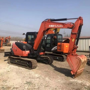 Excavatrice compacte sur chenilles d'occasion Kubota KX175/KX175-5 de 7,48 tonnes, d'origine japonaise, avec peu d'heures de fonctionnement. - Product Image 4