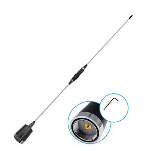 เสาอากาศ N3 สแตนเลสสตีลแบบ Whip NMO 400-520MHz UHF แบบม้วนเก็บได้ 5.5dBi สำหรับวิทยุสมัครเล่นเคลื่อนที่ - Product Image 3