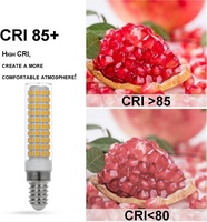 Nouveauté en gros de Chine : Ampoules LED maïs 7W à haut lumen, culot E14, AC100-240V, sans scintillement, pour éclairage résidentiel et paysager extérieur, certifiées CE