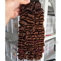 Extensions de cheveux humains bouclés birmans et vietnamiens SDD, qualité 15A, vierges bruts, double épaisseur, alignés, pour professionnels