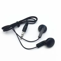 Écouteurs intra-auriculaires filaires à bas prix, bon marché, avec câble 3,5 mm, écouteurs jetables pour casque d'aviation