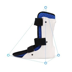 Attelle de fixation de la cheville, support réglable pour la protection des entorses et des pieds tombants, avec panneaux amovibles faciles à nettoyer - Product Image 2
