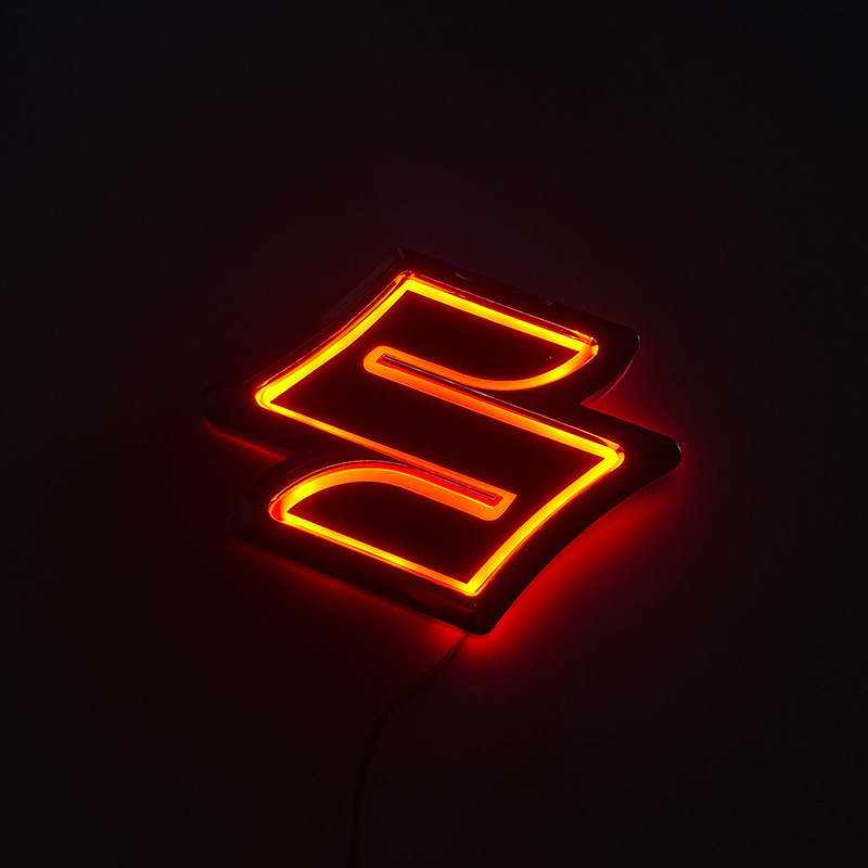suzuki led emblemcar logo light car front logo