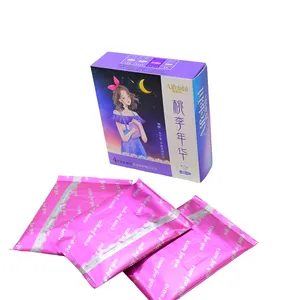 Free Sample Females Maternity Brand Anion Sanitary Napkin Women Pads Private Label Organic Cotton Sanitary Pads For Women