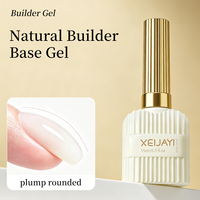 XEIJAYI Colle de construction blanc laiteux sans HEMA, sans TPO, non toxique, gel UV à base d'eau, vernis à ongles en bouteille, vente en gros, pour salons et marques privées
