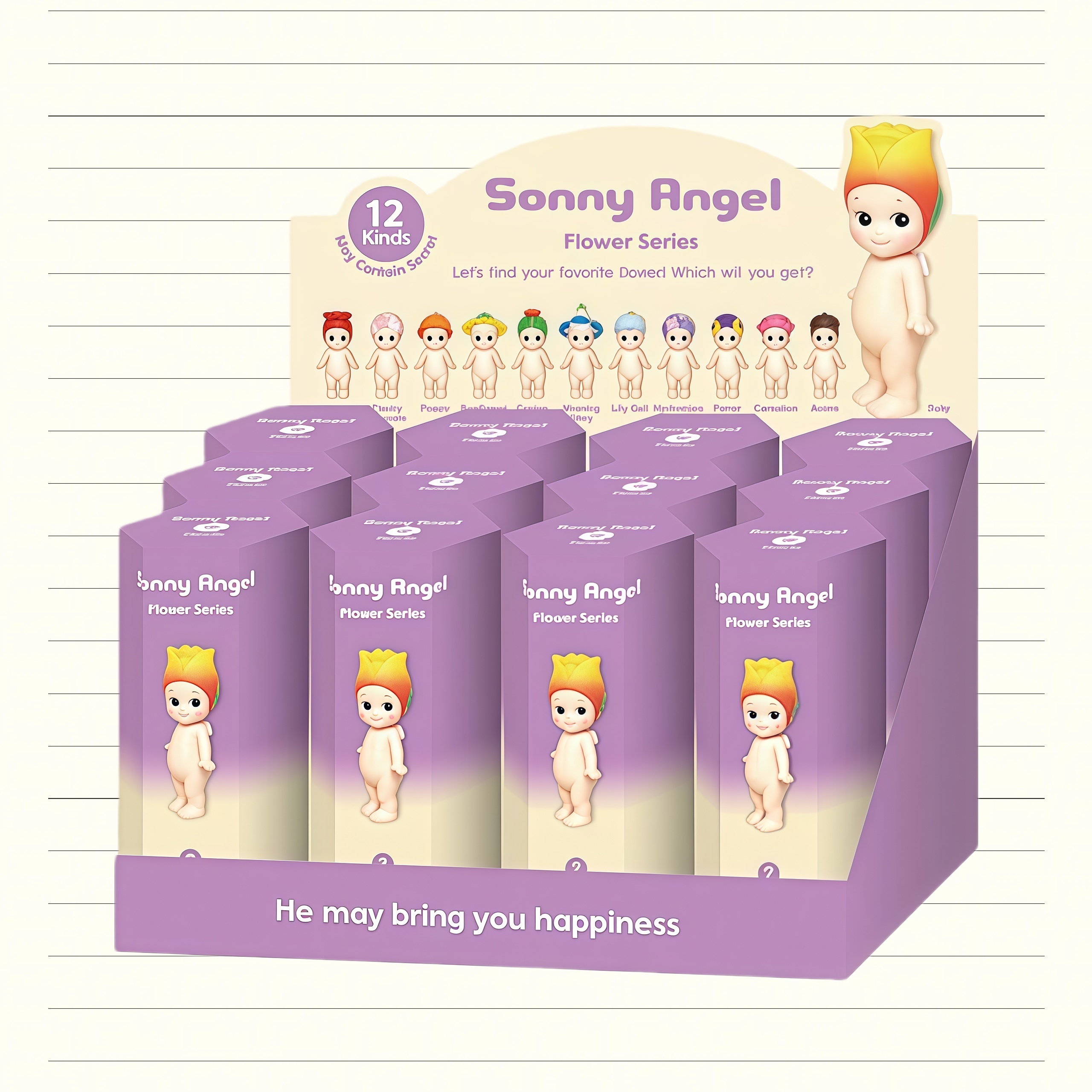 Sonny Angels Flower Series 12 Boxes/set