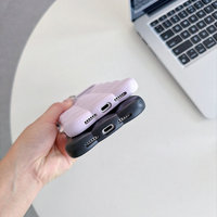 Coque de téléphone 3D personnalisable effet bulle nuage, protection intégrale, motif peinture à l'huile pour 18 Pro Max/17/16/15/14 Pro