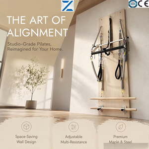 Tour murale multifonctionnelle professionnelle en bois d'érable réglable avec plateforme de fitness pour usage domestique et commercial - Product Image 1