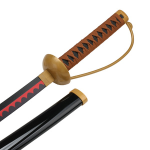 Espadas de Juguete de Madera para Cosplay de Anime, <span class=keywords><strong>Katana</strong></span>, Espadas de Ninja y Samurái Realistas - Product Image 5