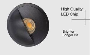Mini Stair Step Application Remote Control Stainless Steel 316L RGBW RGB LED Inner <b>Circle</b> <b>Light</b> - Product Image 2