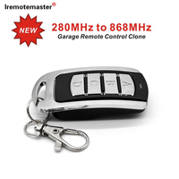 Multifréquence 280-868MHz Duplicateur de télécommande universel pour porte de garage Clone 433.92MHz 433.42MHz Transmetteur porte-clés pour porte