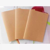 Recyclage brun papier cahier vierge en gros note pad