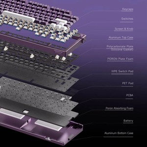 Akko MOD007 V5 HE Magnetic <b>Keyboard</b> 75% Fast Trigger 0.005mm 8K RGB Gaming Mechanical <b>Keyboard</b> Cherry USB-C Aluminum CNC - Product Image 5