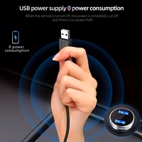Meteran otomatis mobil Universal, Speedometer Digital GPS X1, tampilan Hud Head up, Font besar Universal