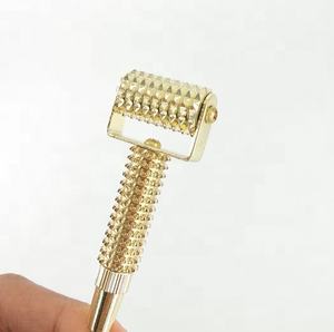 Feder-Gesichtsmassageroller Reflexzonenmassage-Werkzeuge Haut-Akupunktursonde Nadel-Massagegerät - Product Image 3