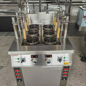 Các nhà máy sản xuất thương mại điện Luộc mì 6 đầu tự động nâng mì nấu ăn máy - Product Image 1