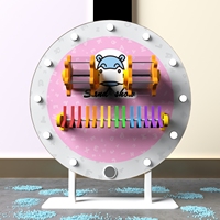 Juego de Construcción de Pistas de Canicas Interactivas de PVC y Metal para Montar en la Pared - Juguete Educativo STEM para Escuelas y Centros Comerciales