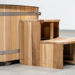 Smartmak baril de bain de glace baignoire plongeante chaude et froide baignoire ronde bain de glace - Product Image 2