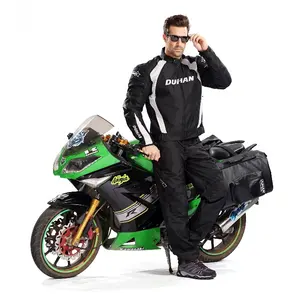 DUHAN Hot Selling Wind proof Polyester 600D Abnehmbarer Thermo liner Short Riding Jacket Motorrad Herren