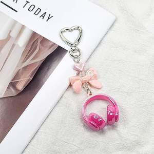 Creative Three-dimensional Keychains Pendants Bags Headphones Ornaments Best Friend <b>Gifts</b> - Product Image 3