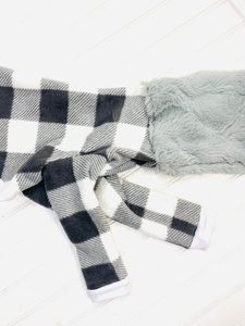 Qiqu Pet Supplies Personnalisé Nouveau Designer vêtements pour chiens vêtements de créateurs Fourrure <span class=keywords><strong>Snood</strong></span> Jumper pull combinaison pull - Product Image 3