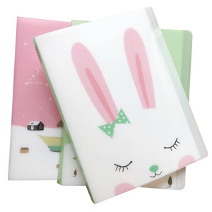 Classeur A4 en plastique à motifs de dessins animés mignons, organiseur de papeterie pour étudiants, pochette de rangement pour maternelle, 10, 20, 30, 40, 60 pages - Product Image 5