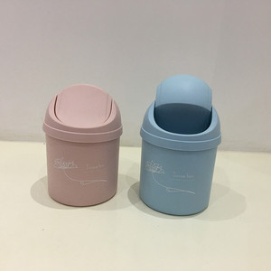 A buon mercato <span class=keywords><strong>Mini</strong></span> Desktop di Plastica <span class=keywords><strong>Cestino</strong></span> Con Coperchio - Product Image 3