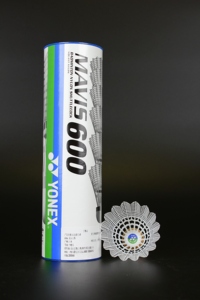 Volano da badminton in nylon YY Y O N E X MAVIS 600 M600 a velocità media - Product Image 2
